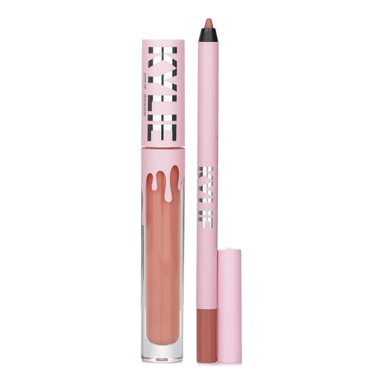 香港直送】Kylie Cosmetics カイリー ジェンナー マット リップ キット: マット リキッド リップスティック 3ml + リップ  ライナー 1.1g - #700 ベア 2個 - Yami