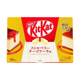KITKAT Chocolate Wafer Bars Strawberry Cheesecake Flavor 4.09 oz