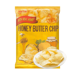 【AESPA Favorite】Korean Honey Butter Potato Chips - Value Pack, 4.23oz