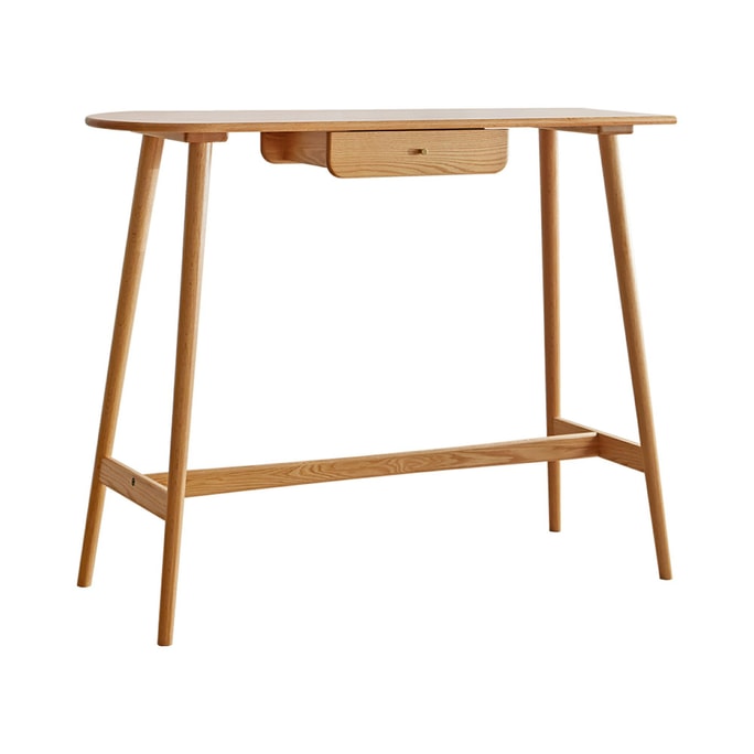 Fancyarn Modern Style Solid Wood Long Bar Table 1.35m