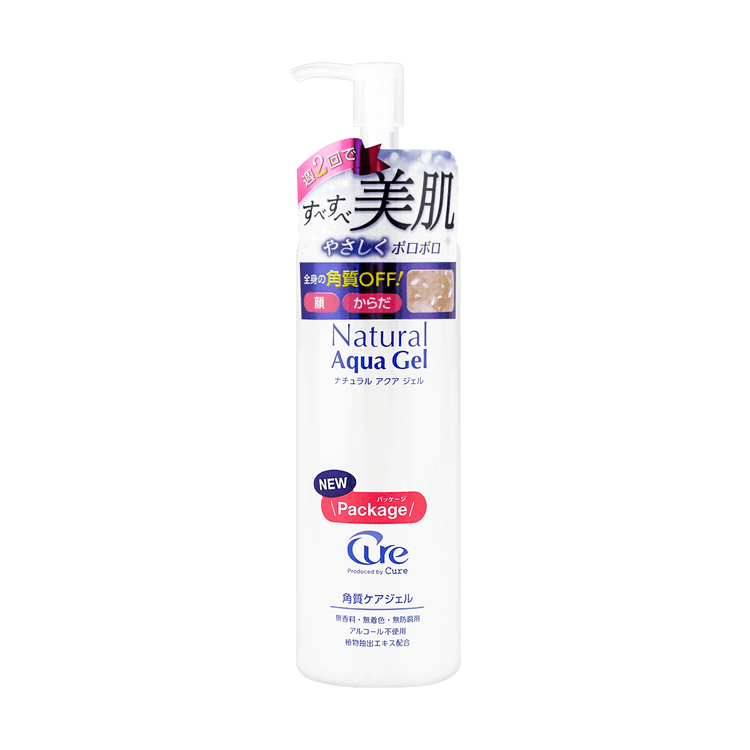 TOYO LIFE CURE Natural Aqua Mild Gel Exfoliator, 8.5 fl oz For