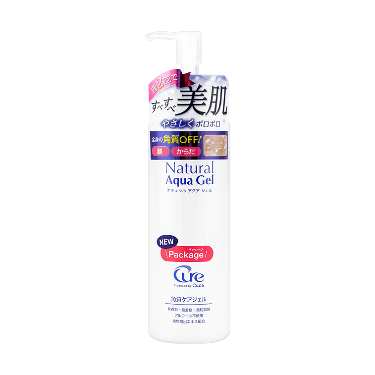 日本TOYO LIFE東洋 CURE 臉部溫和去角質啫咖哩凝膠 250g 溫和敏感肌 5
