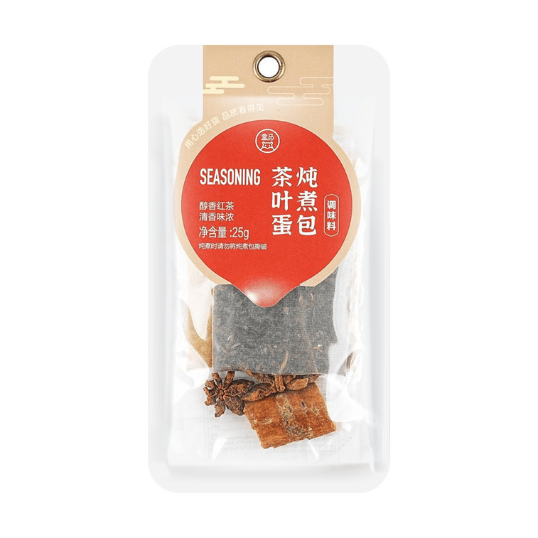 盒馬 茶葉蛋燉煮包 滷蛋鹵料包 25g 3