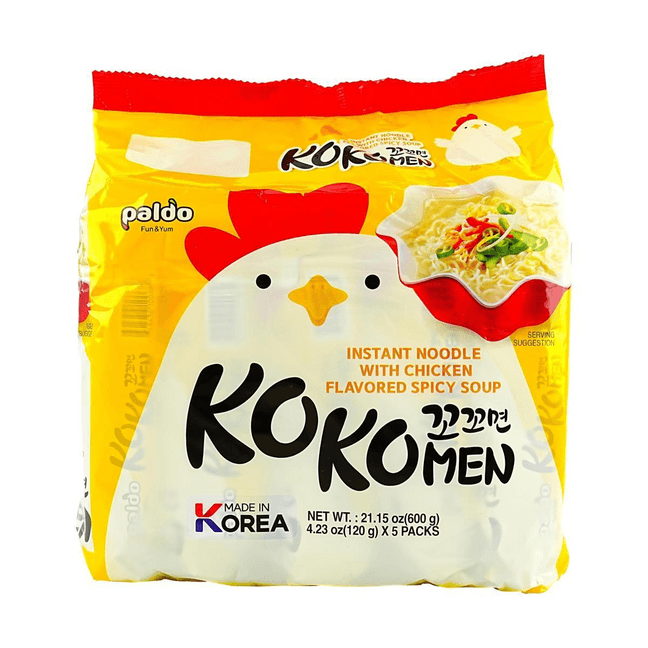 Instant Ramen Spicy Chicken Flavor 5 Packs