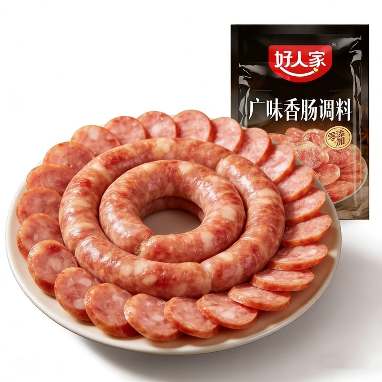 好人家 廣味香腸調味道道地廣味臘腸調味飯店商用調味料包 240g 9