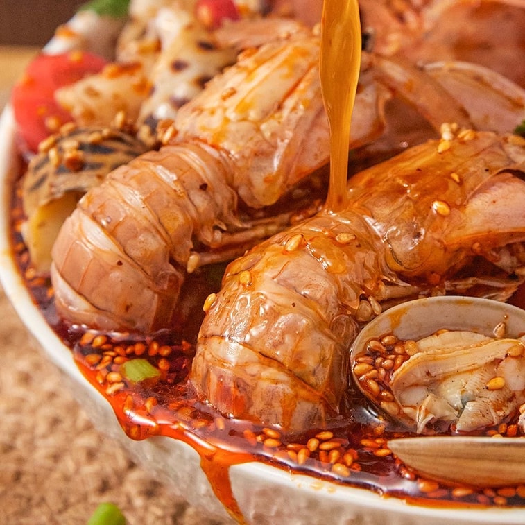 Sichuan Style Spicy Cold Brew Sauce 160g Seafood Marinade Seasoning for Bo Bo Chicken and Spicy Mix 8