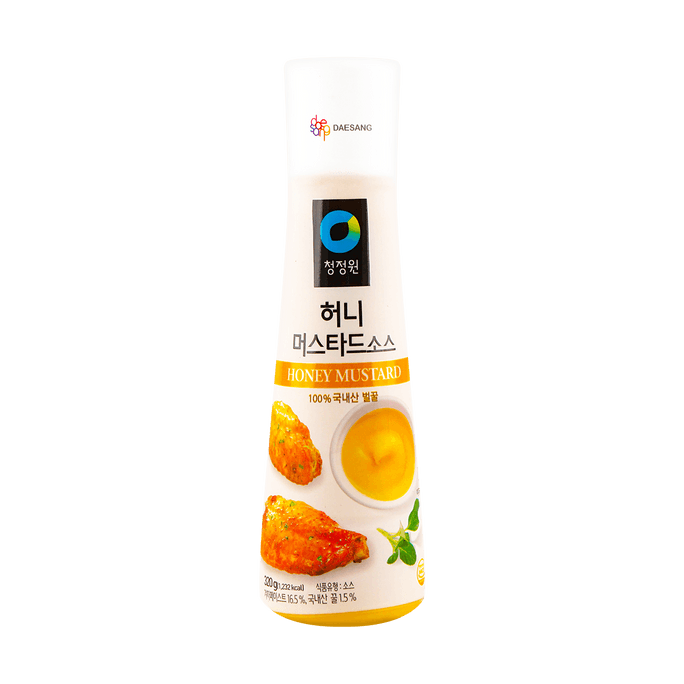 韓國O'FOOD清淨園 蜂蜜芥末醬 炸雞海鮮沾醬 320g