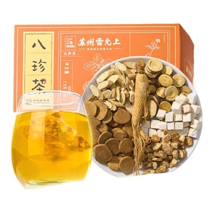 【中国直送】雷雲尚八宝茶 100g。四烏湯と併用できるハーブティーです。気血を司る小さめのティーバッグです。