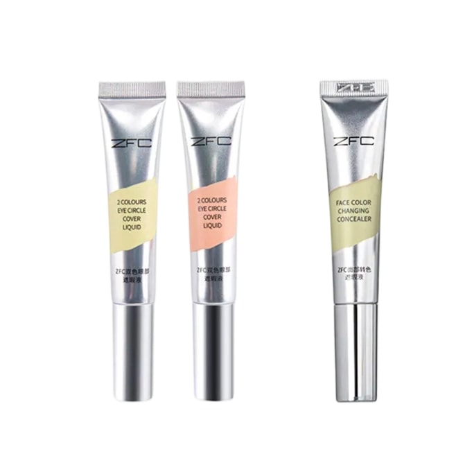 Three-piece Facial Color Corrector Set, Fine Texture With High Coverage 📚 Popular On TikTok And Xiaohongshu, Used By Makeup Artists 10g*3