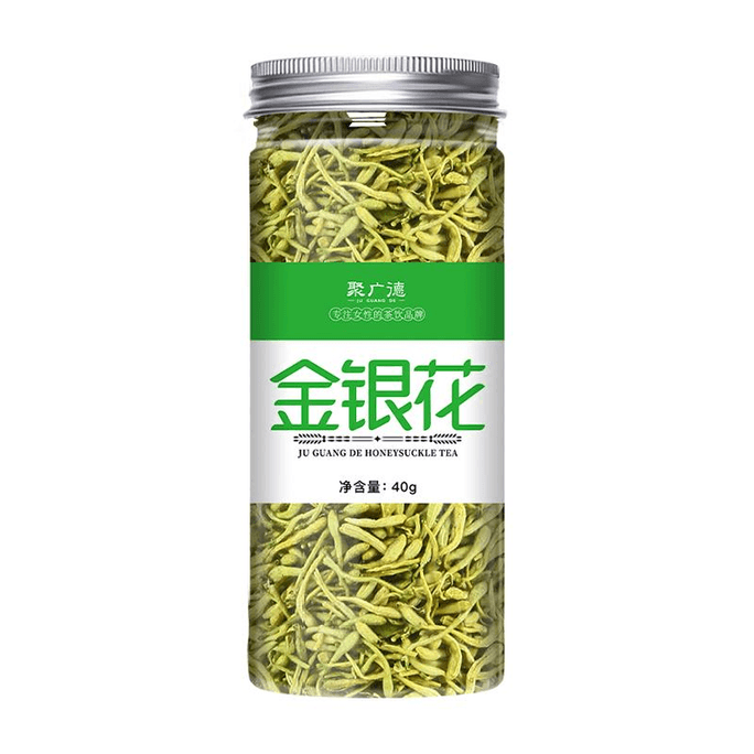Juguangde Jinyinhua, Dried Honeysuckle, Cool Tea, Fragrant Tea, Clear Fire, Morning Picking, First Crop 40g * 1 Can