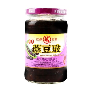 Preserved Black Beans, 12.3 oz 【Steamed Fish With Fermented Black Beans And Pork Ribs】【100% Vegan】