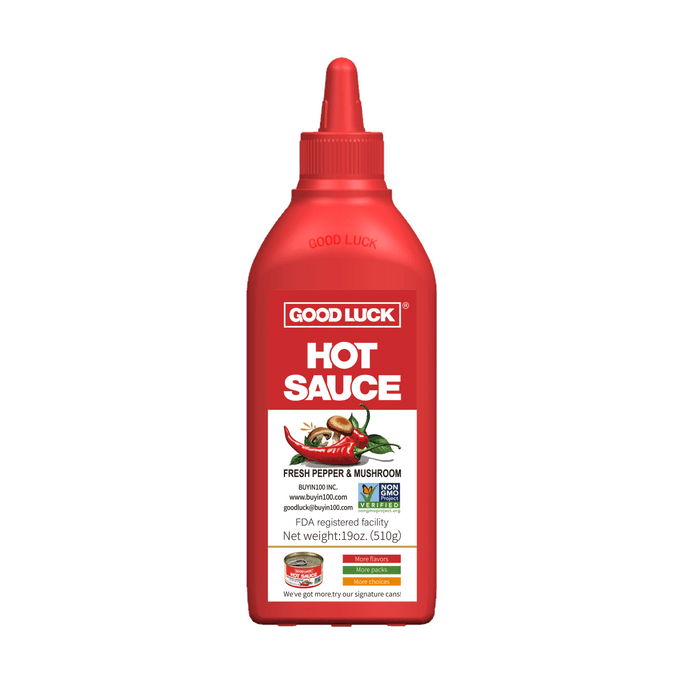 菇的辣克 香菇鮮椒辣醬 擠壓瓶裝 510g