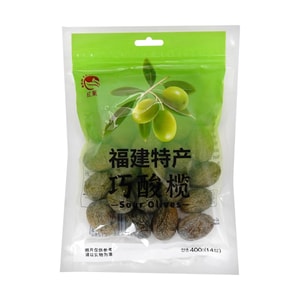새콤달콤한 올리브, 400g (14.1oz)【푸젠 특산품】