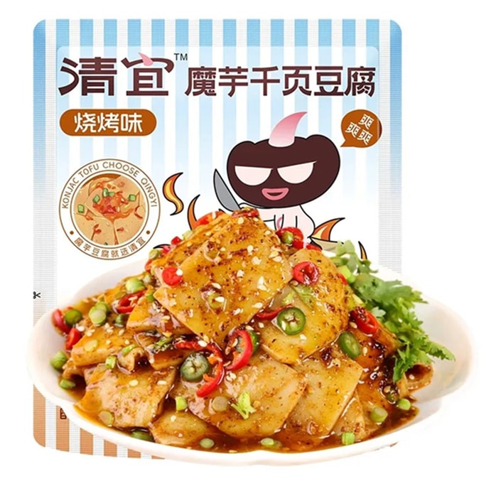 Konjac Instant Tofu Thousand-Layer Tofu Light Meal Replacement 223g*1 Bag