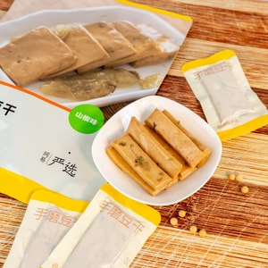 网易严选 手磨豆干 山椒味 268g【看剧解馋零食】