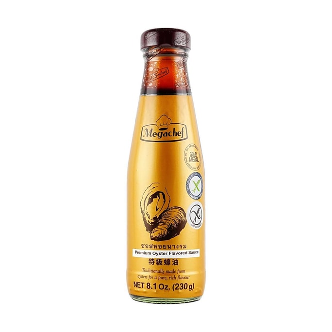 泰國MEGACHEF 特級蠔油 230g【炒菜烹調提鮮調味】【無麩質無色素無味精無防腐劑】