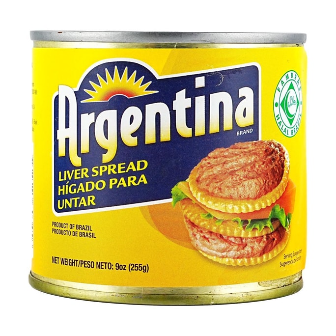 ARGENTINA 牛肝罐頭 255g