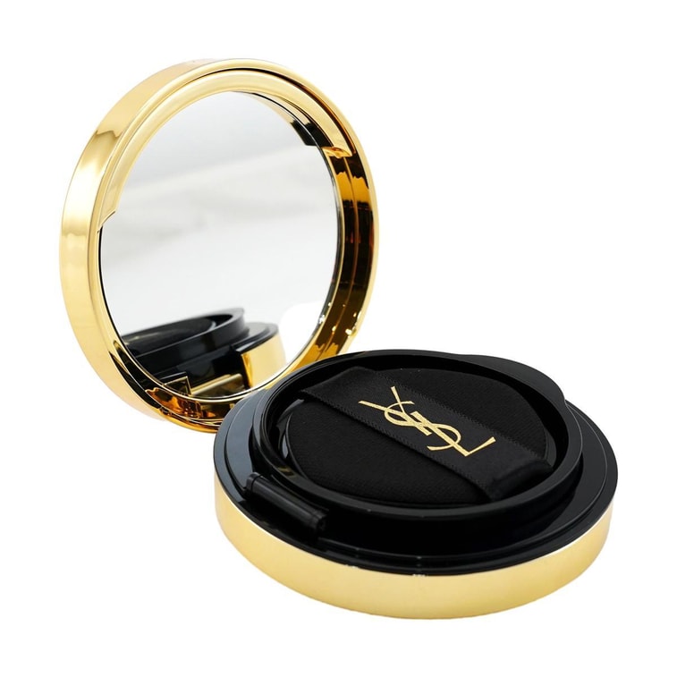Yves Saint Laurent YSL圣罗兰 水感粉光气垫 粉气垫  持久遮瑕保湿 粉质细腻 轻薄服帖 干皮挚爱 12g SPF23·PA++ #B10 白皙肤色 黄一白【HOT】 7