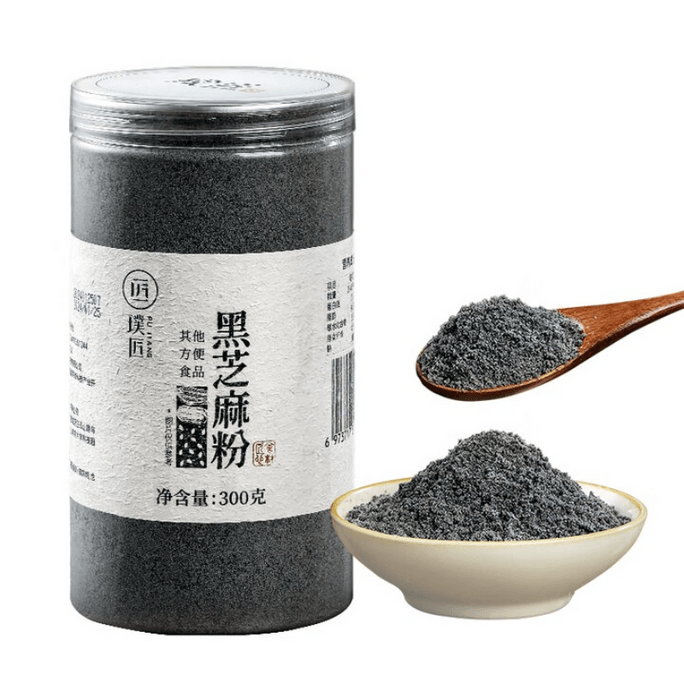 Pure Black Sesame Powder 300g*1 Can