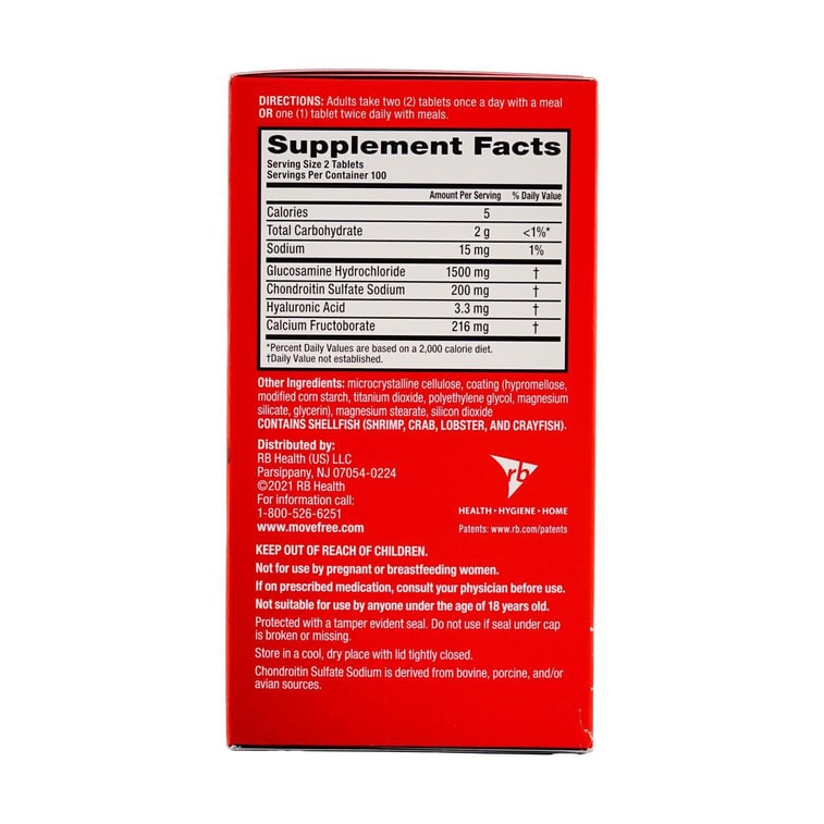 Schiff Move FreeAdvanced Glucosamine Joint Health Support, 200ct 4