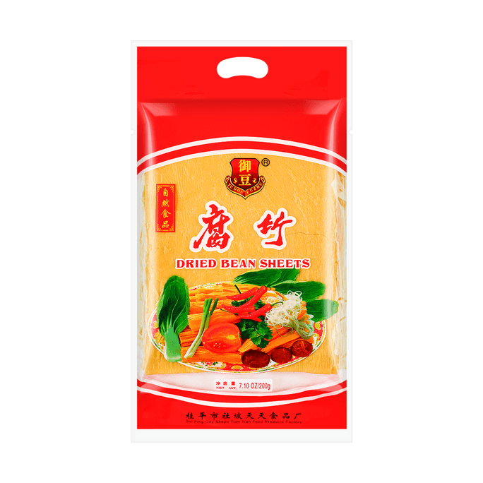 말린 두부 시트, 7.05oz