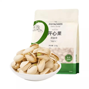 【中國直郵】 天虹 牌開心果淡鹽味原色堅果 520g*1袋