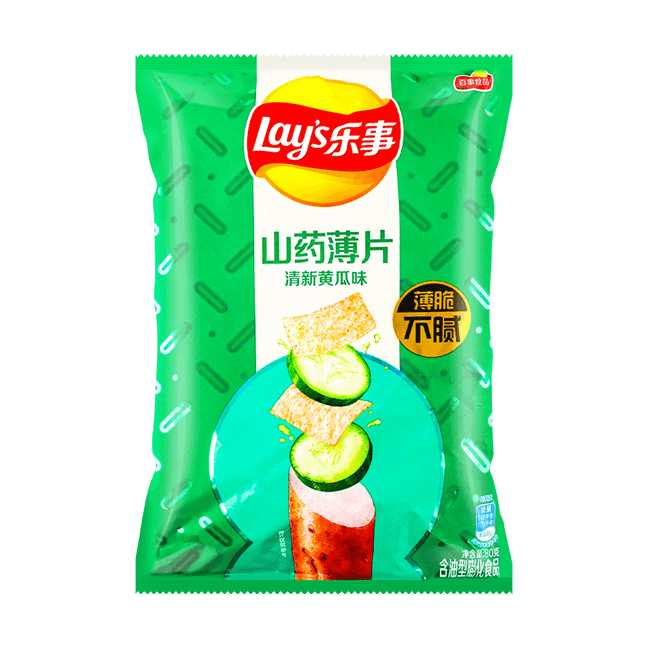 Cucumber Flavor Yam Chips, 2.82oz