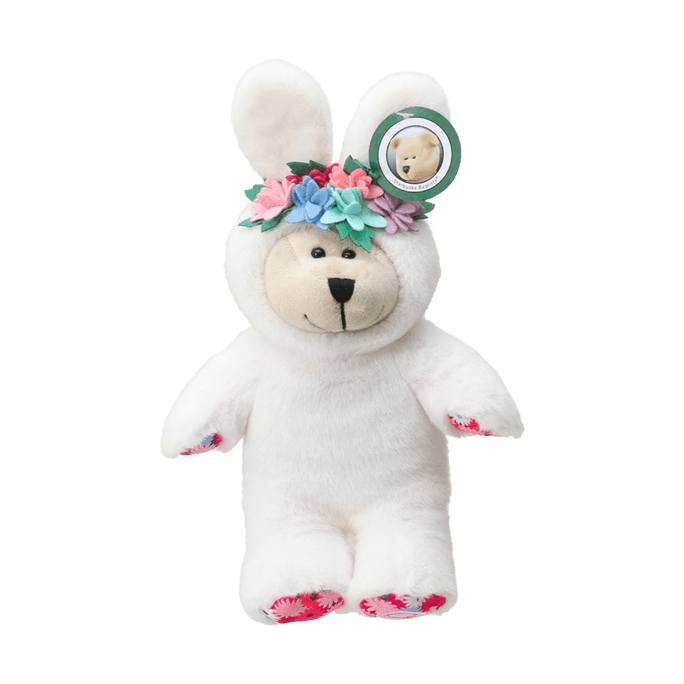 日本STARBUCKS星巴克 白兔送喜 熊宝宝 小兔子玩偶 送礼玩具