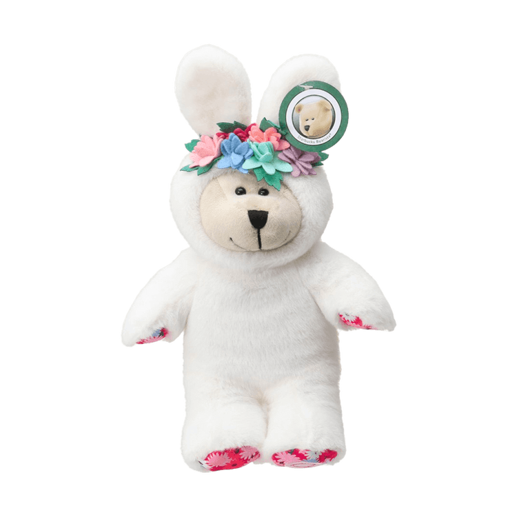 日本STARBUCKS星巴克白兔送喜熊宝宝小兔子玩偶送礼玩具- 亚米