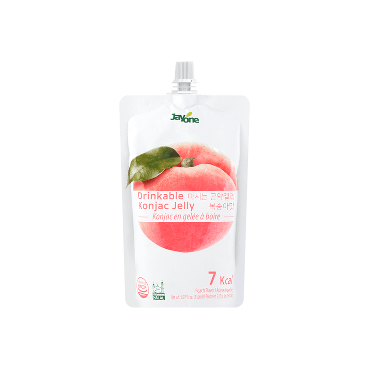 韩国jayone Jelly B 低糖低卡蒟蒻果冻水蜜桃味150ml 多种版本随机发货 亚米