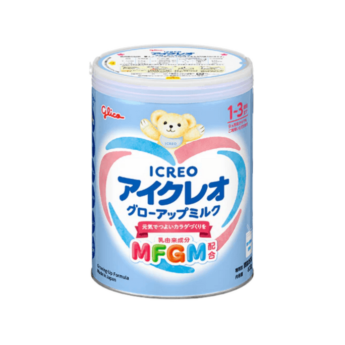 【日本直郵】 日本 格力高日本 固力果升級版 二段幼兒奶粉 1-3歲用 820g
