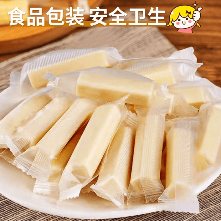 【中国直邮】千百味蒙古高钙奶酪块原制干酪即食孕妇儿童零食奶片无蔗糖手撕奶酪条棒 无蔗糖牛奶奶酪条 150g 4