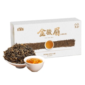 카이구 금준매차 80g은 팔대 명차 시리즈의 제품입니다. 진준매 오리지널 홍차로, 풍부한 꿀 향과 부드럽고 은은한 맛이 특징입니다. 전통적인 숯 볶기 공법으로 제조되어 오래 우려낼 수 있으며, 쓴맛 없이 달콤한 여운이 남습니다. 습기 방지와 신선도 유지를 위해 개별 티백으로 포장되어 있습니다. 금박 장식의 선물 상자에 담겨 제공됩니다. 사무실, 가정, 개인적인 휴식, 손님 접대 또는 선물용으로 적합합니다. 아버지의 날 선물로도 품격 있고 우아한 선택입니다.