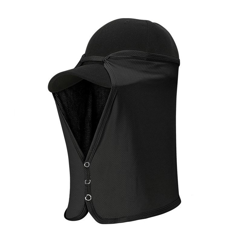 帽子 VEIL HOOD BLACK 6f9634eda87519339a9ca351de8085