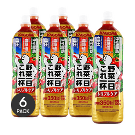 野菜と果物のミックスジュース 24.34液量オンス[血糖値・脂肪・血圧を抑える]×6【6パック】