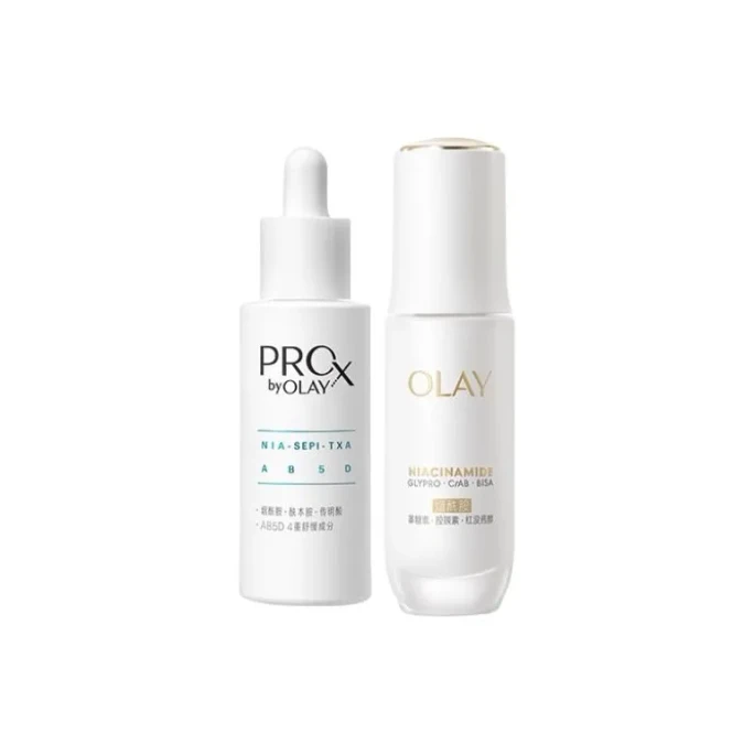 Light Perfecting Essence Set – Anti-Spot Essence 40ml + Radiance Essence 30ml – 5% Niacinamide Fades Spots & Dark Spots – Glycoxyl Anti-Glycation – Brightening & Hydrating