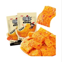 衛龍 新品小魔女 蒟蒻素板筋 辣味零食63g*2袋(12包)