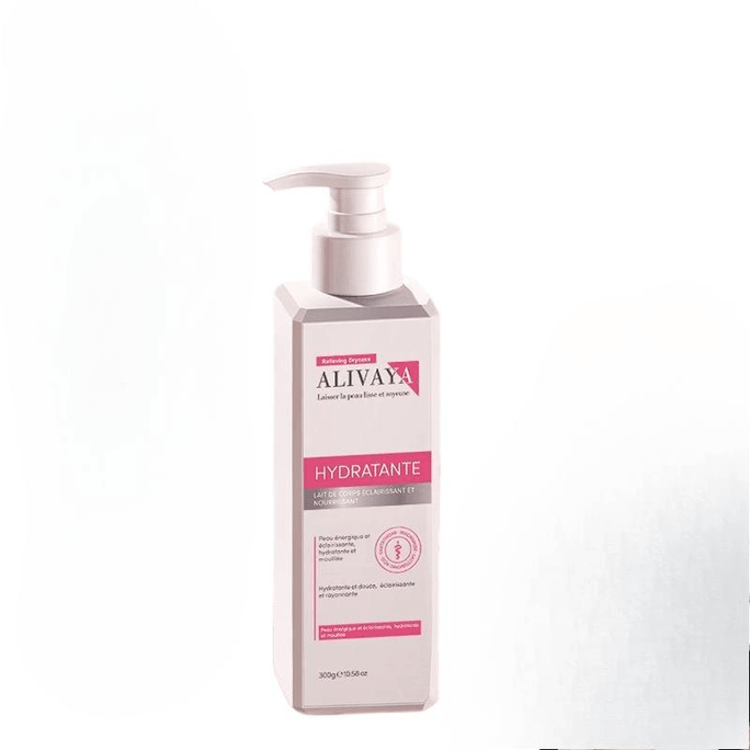 Alivaya Switzerland Imported Whitening Body Lactoic Acid Nicotinamide 300g*1 Bottle
