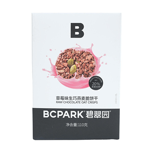 碧翠園 草莓生巧堅果燕麥脆餅乾 110g【高蛋白質】【0反式脂肪酸】