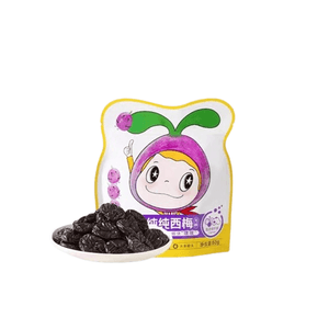 Woxiaoya 純粋な種なしプルーン ドライプルーン フルーツ 子供用スナック 保存料無添加 ベビースナック 50g/袋