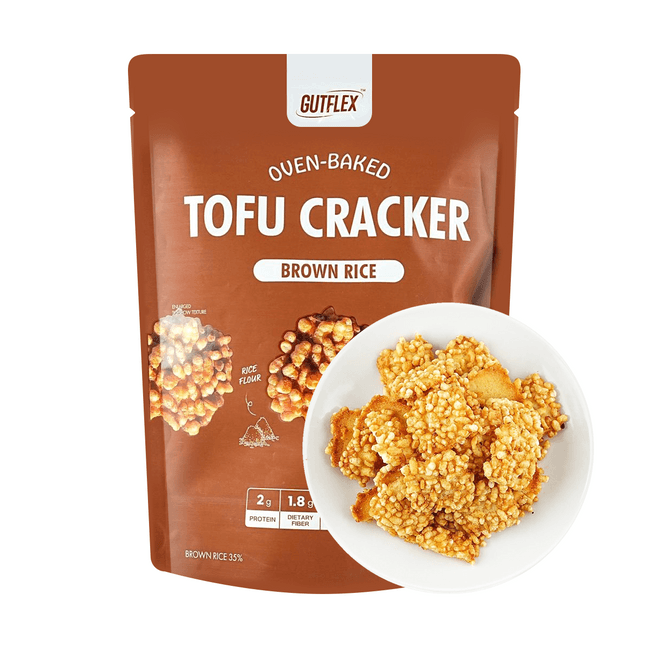 韩国GUTFLEX 酥脆糙米豆腐饼干脆片 70g【富含蛋白质+膳食纤维】【Olive Young同款低卡健康零食】