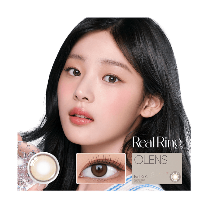 Realring Brown Half-Yearly Contacts 1 Lense Box, -2.75(275)