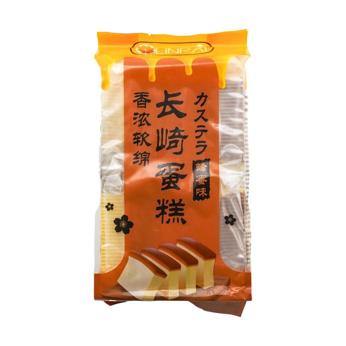 LINPAI 长崎蛋糕 蜂蜜味 330g