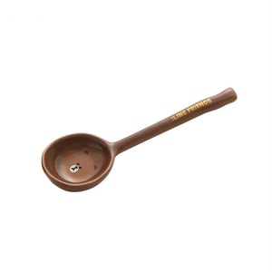 Ceramic Spoon Household Long Handle Exquisite Large Sheng Soup Drinking Spoon Ceramic Soup Spoon BROWN Model