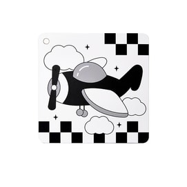 【中国直邮】  十月结晶 黑白卡片婴儿早教卡闪卡新生儿宝宝追视卡启蒙早教玩具 18张/套