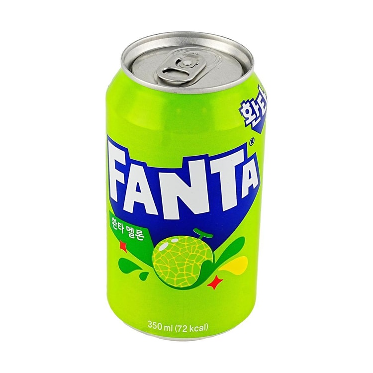KOREA COCA COLA ファンタ メロン味ソーダ 11.83液量オンス - Yami