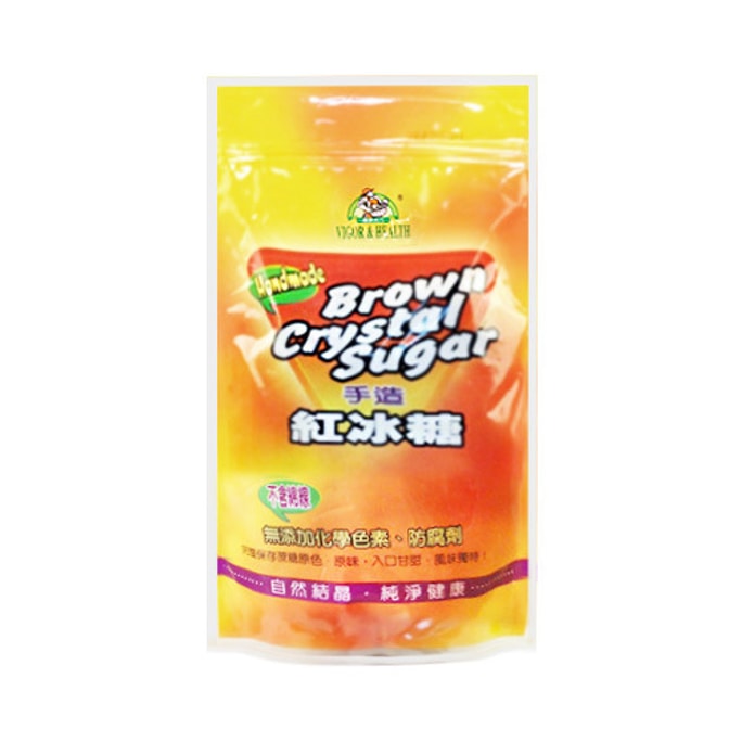 VIGOR&HEALTH Handmade Brown Crystal Sugar 600g