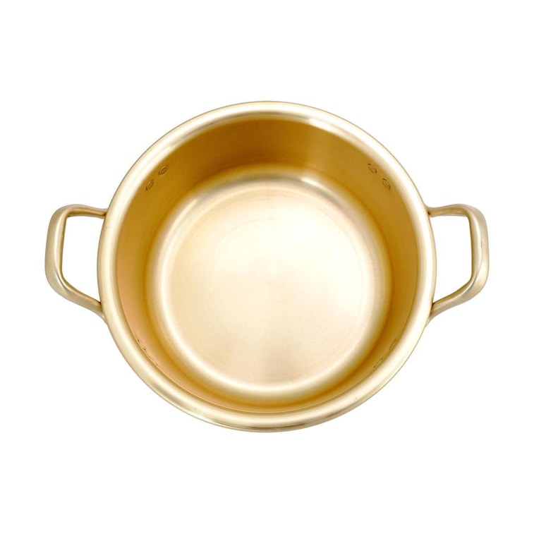 韓國傳統拉麵鍋 韓式經典雙耳煮麵鍋 導熱快易清潔家用泡麵鍋 20cm 3