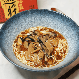 拉面说 罗汉上素面 240g【菌菇素面条】【附带四喜烤麸】【素食主义友好】