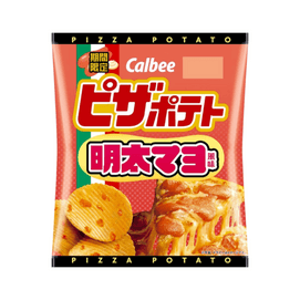 Pizza Potato Chips Mentai Mayo Flavor 57g